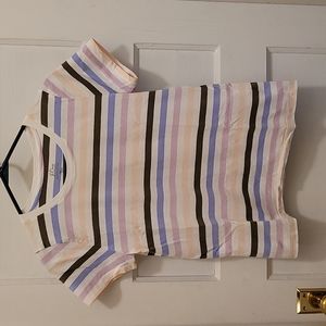 J. Crew striped essential tee